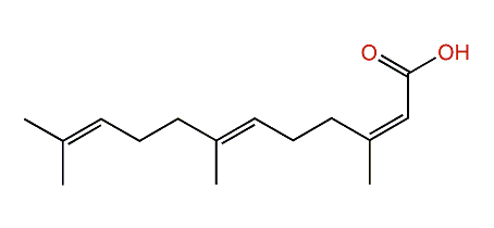 (E,Z)-3,7,11-Trimethyl-2,6,10-dodecatrienoic acid